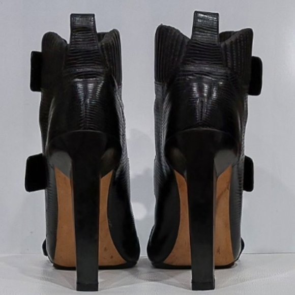 💥KILLER DESING💥 ALEXANDER WANG Noemi Combat Open-Toe Booties - Picture 11 of 15